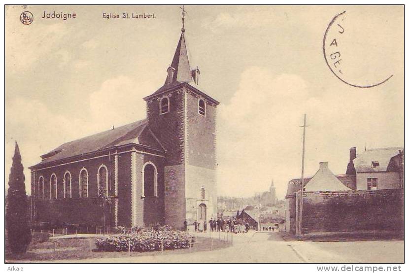 JODOIGNE = Eglise St Lambert - Carte Animée (Nels) 1919 - Jodoigne