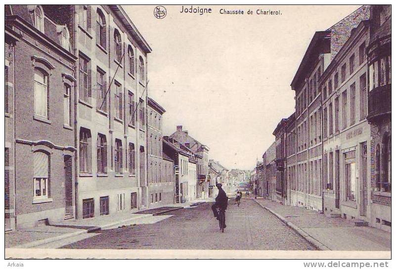 JODOIGNE = Chaussée De Charleroi - Carte Animée (Nels) écrite - Jodoigne