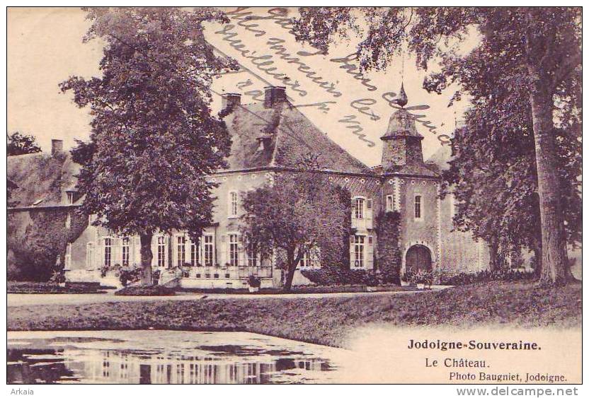 JODOIGNE-Souveraine = Le Château (écrite) 1919 - Jodoigne