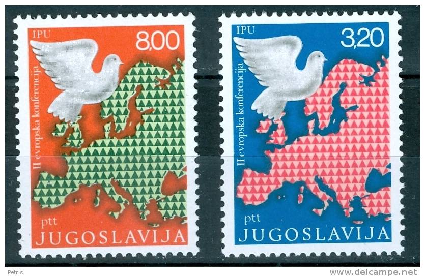 Jugoslavia 1975 Collaborazione Europea MNH - Lot. 313 - Nuovi