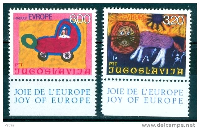 Jugoslavia 1975 Europa MNH - Lot. 324 - Nuovi