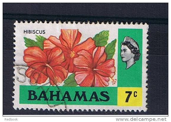 RB 823 - Bahamas 1971 - 7c Hibiscus - Used Stamp SG 365 - Flowers Theme - 1963-1973 Autonomía Interna