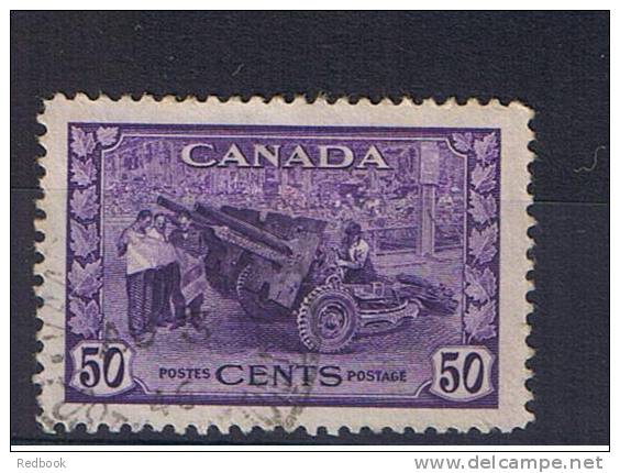 RB 823 - Canada 1942 - War Effort - 50c Munitions Factory - Fine Used Stamp SG 387 - Used Stamps