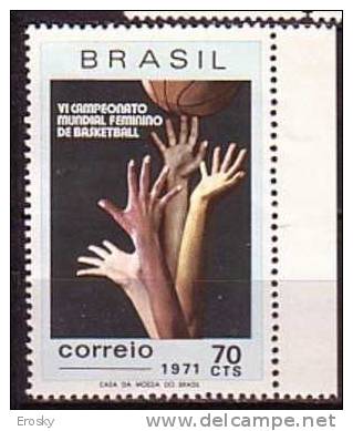 F0018 - BRAZIL Yv N°954 ** BASKETBALL - Ongebruikt