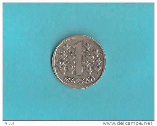 FINLANDIA  1 MARKKA 1987 - Finlandia