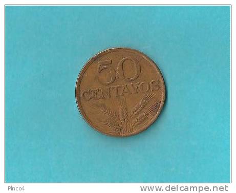 PORTOGALLO  50  CENTAVOS 1974 - Portugal