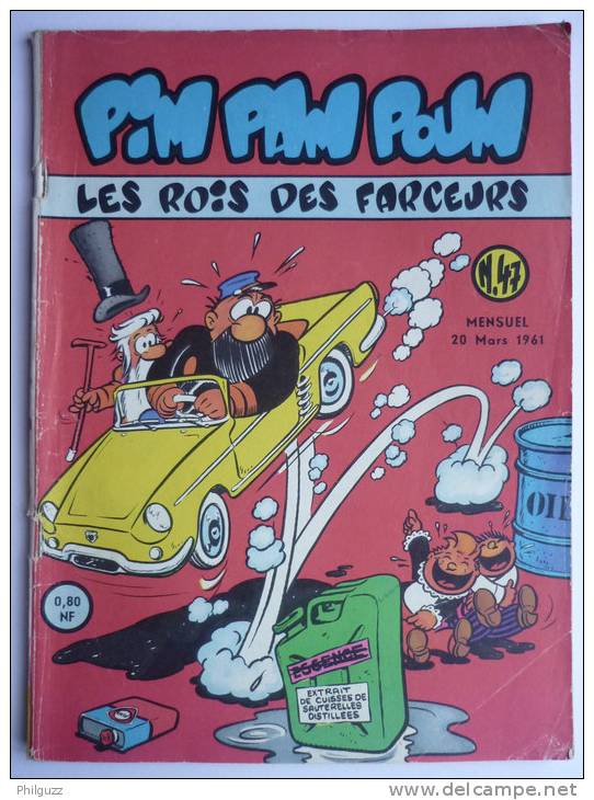 PIM PAM POUM (Lug)  N°47 PETIT FORMAT 1961 - Pim Pam Poum