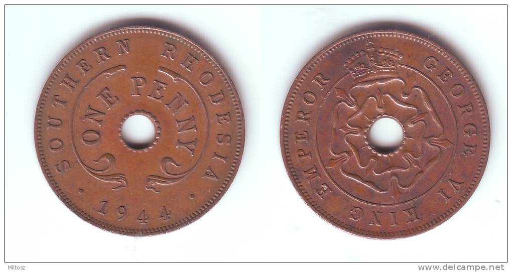 Southern Rhodesia 1 Penny 1944 - Rhodesien