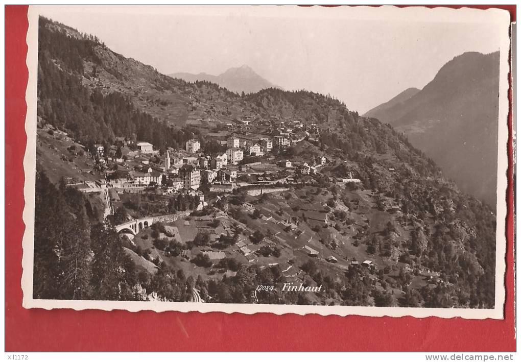 P0110 Finhaut Sur Salvan.Cachet 1937. Perrochet 12084 - Finhaut