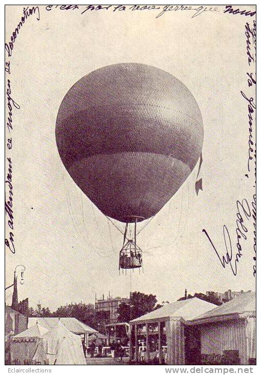 Aviation..Aérostation..D Irigeables..Zeppelins..Mo Ntgolfières..Paris  Porte Maillot - Dirigibili