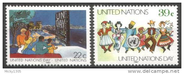 UN New York - Mi-Nr 540/541postfrisch / MNH ** (B732) - Unused Stamps