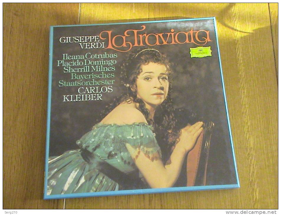 Disque 33 Tours  La Traviata Verdi - Oper & Operette
