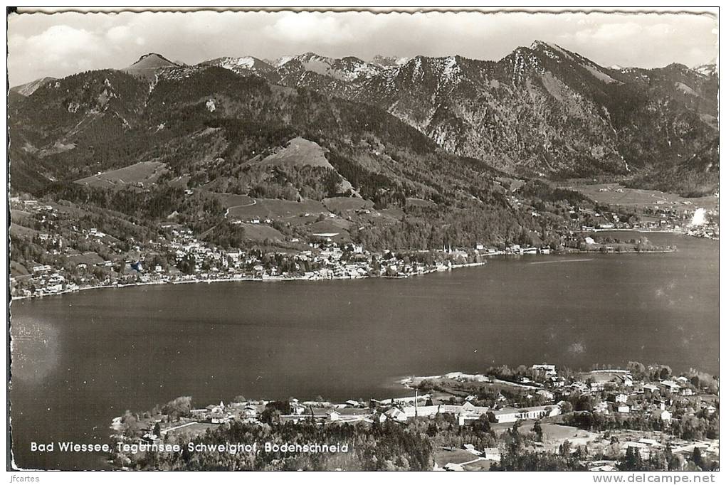 Etr - Allemagne - BAD WIESSEE - Tegernsee Schweigof Bodenschneid - Semi Moderne Petit Format - Bad Wiessee