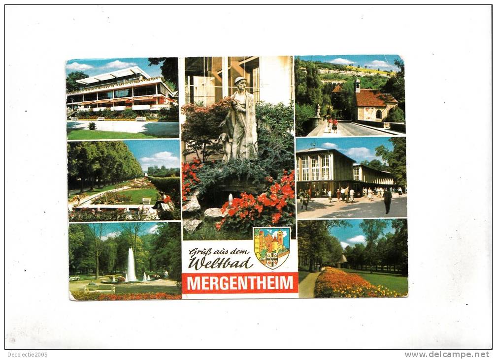 ZS19688 Bad Mergentheim Multiviews Used Perfect Shape - Bad Mergentheim