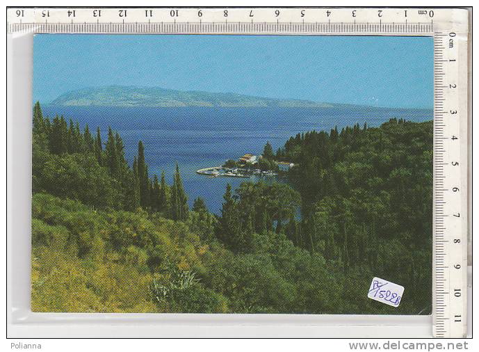 PO1522B# GRECIA - CORFU - COULOURA  VG 1987 - Cartas & Documentos