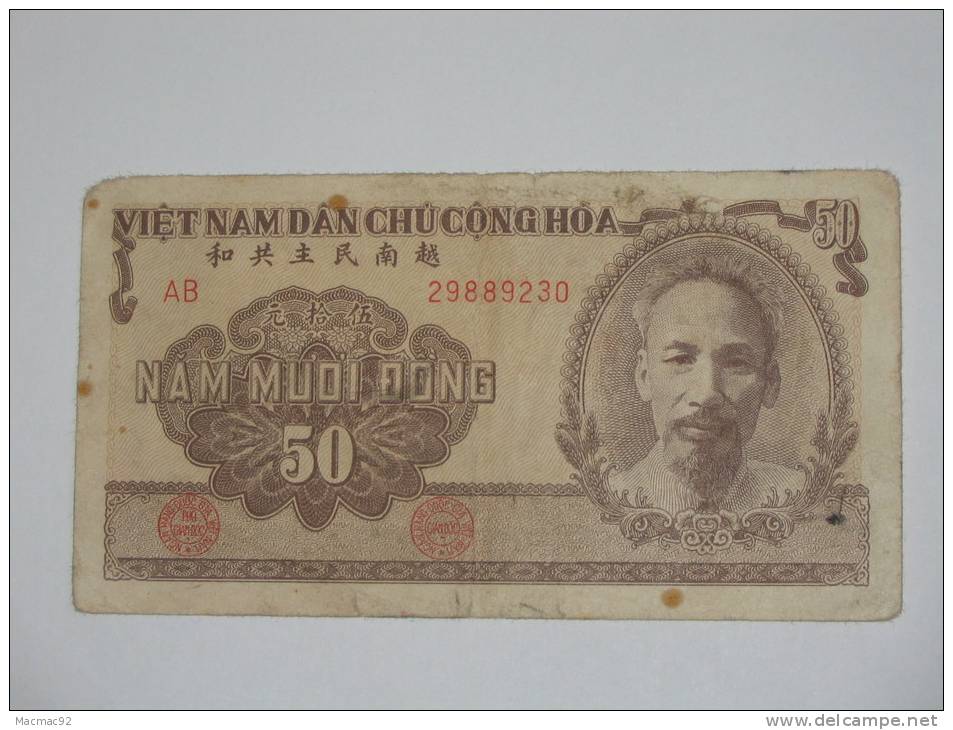 50 Dông - Viet-Nam 1951 - Vietnam