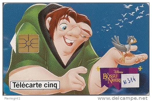 CARTE-PRIVEE-5U-GN 314--04/97-GEM-LE BOSSU DE NOTRE DAME 2-TBE-LUXE - 5 Eenheden