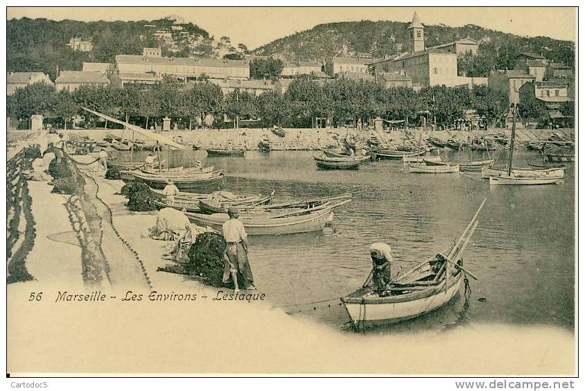 Marseille   Les Environs  Lestaque  Cpa - L'Estaque