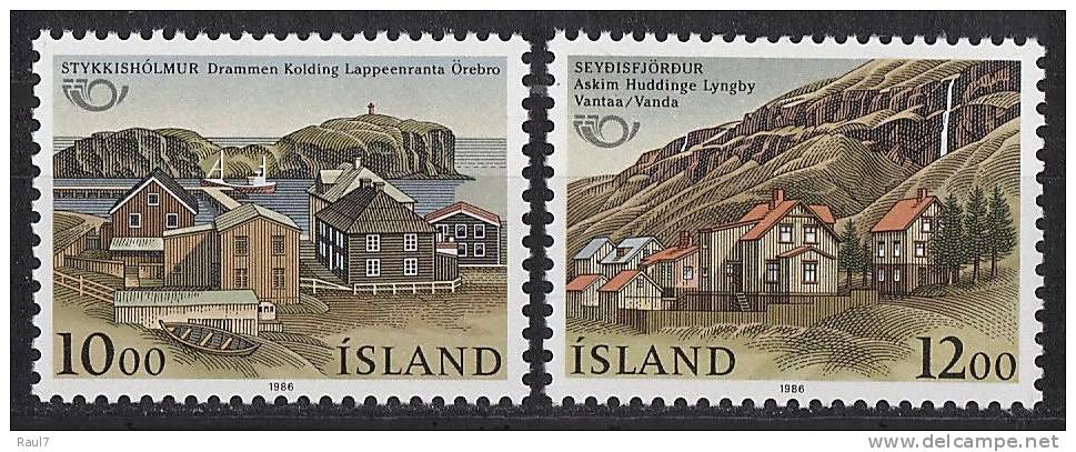 ISLANDE 1986 - Norden 1986 - 2v Neuf ** (MNH) - Autres & Non Classés