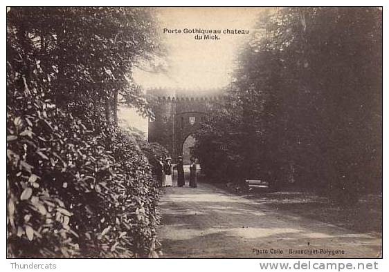 BRASSCHAAT PORTE GOTHIQUE AU CHATEAU DU MICK ** PHOTO COLLE BRASSCHAET POLYGONE - Brasschaat