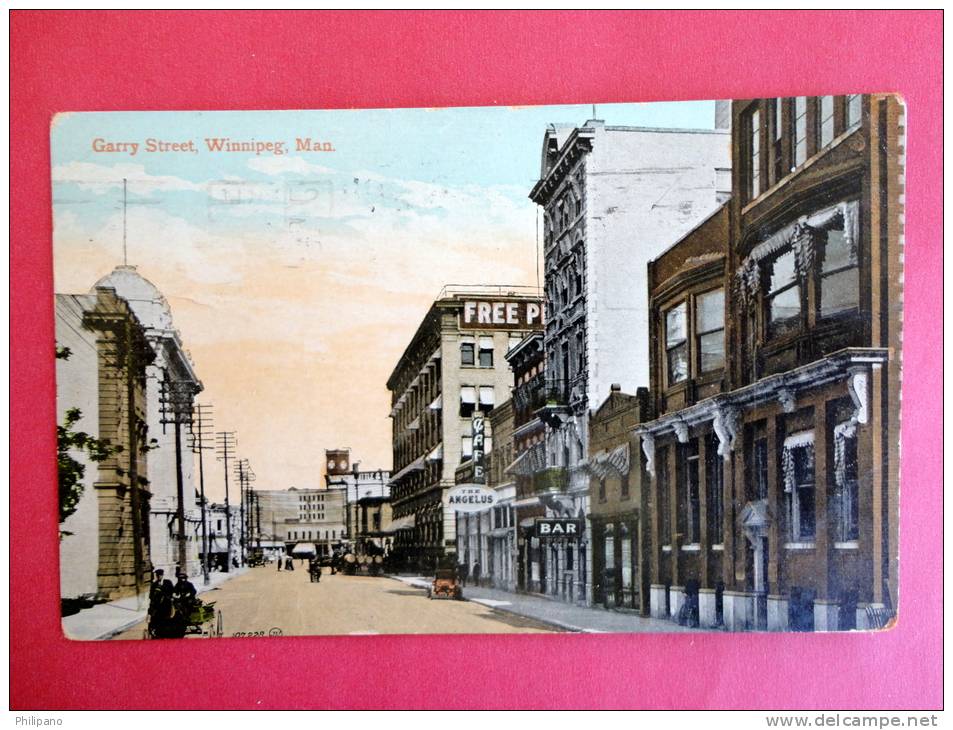 Manitoba > Winnipeg  Garry Street   1919 Ca 1910 ==========    === Ref 386 - Winnipeg