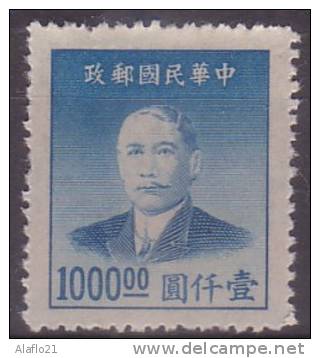 [R] - CHINE  - N° 723 - NEUF - 1912-1949 République