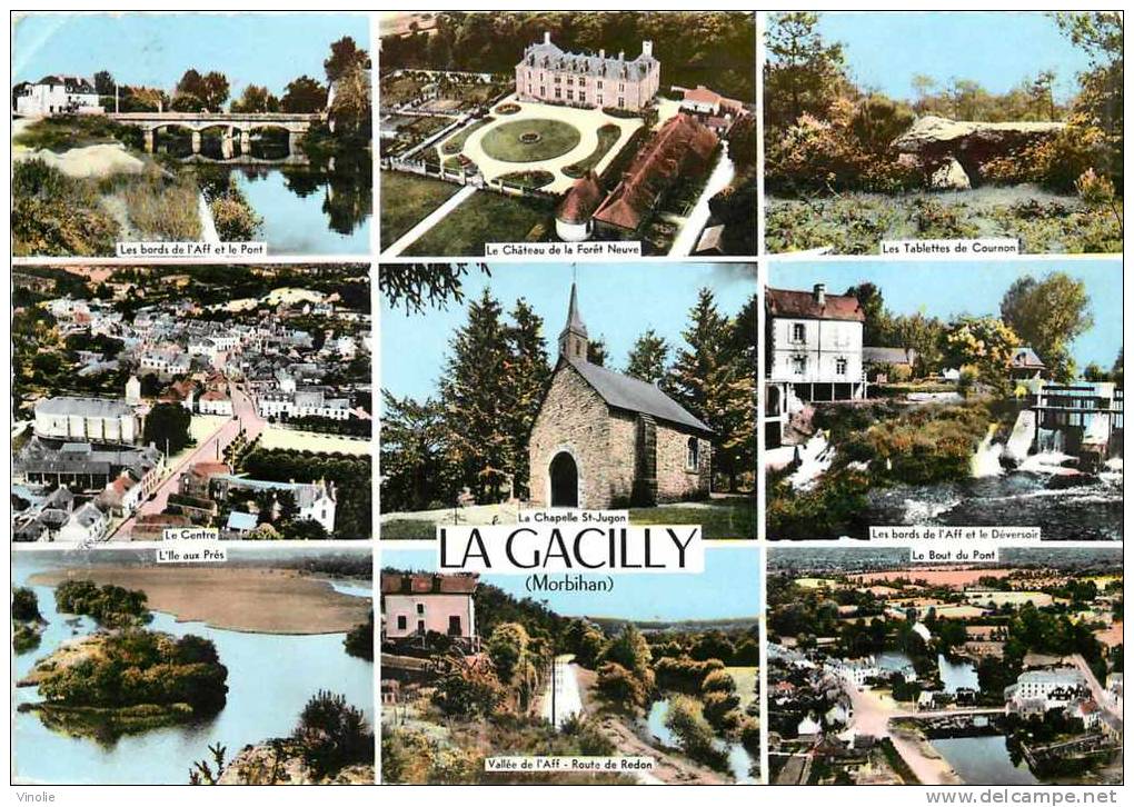 Morbihan : Réf : A -12 : 1079  La Gacilly Format 10 X 15 - La Gacilly