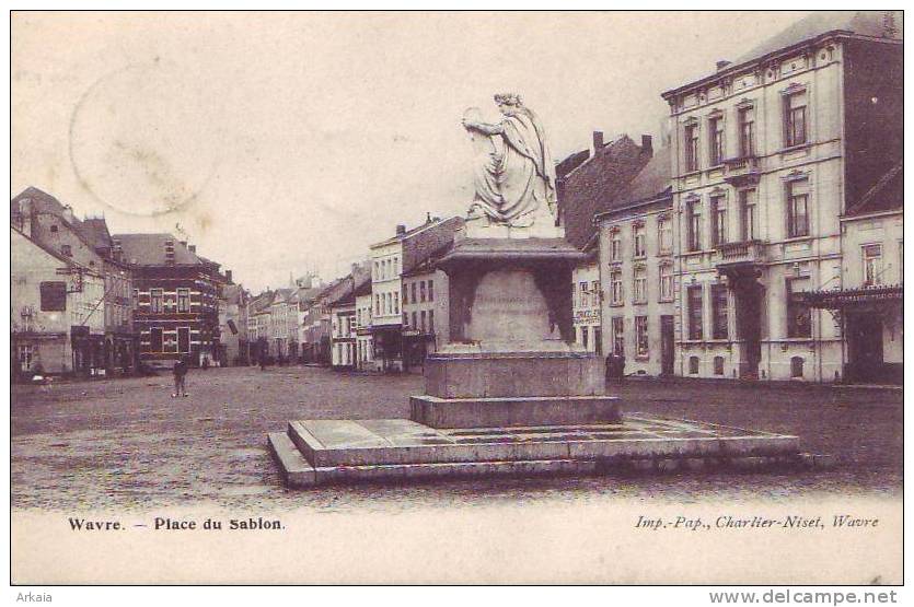 WAVRE = Place Du Sablon  (1903) - Wavre