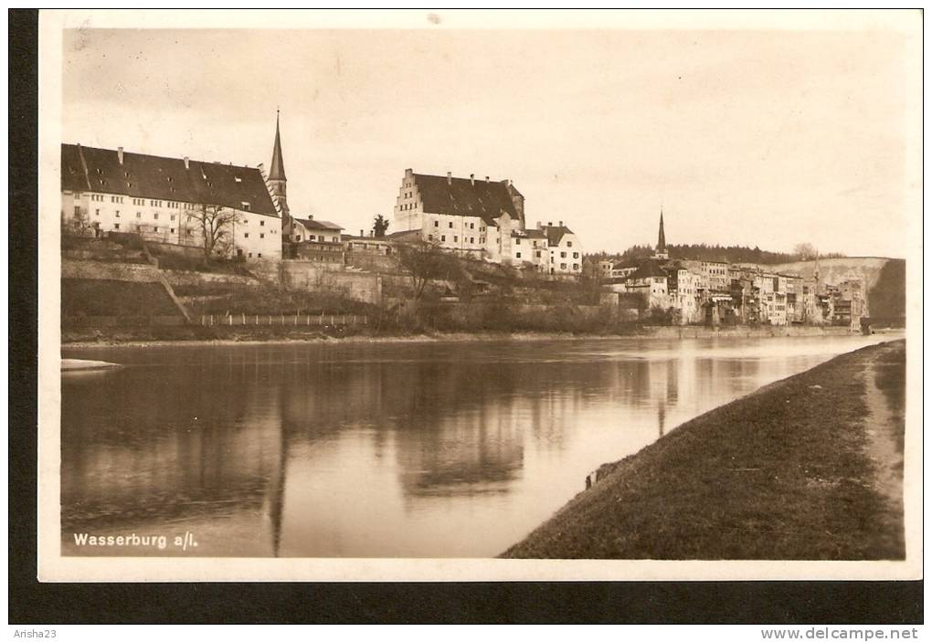 440. Germany, Wasserburg - Real Photo Postcard - Passed Post In 1928 - Peter Triem - Wasserburg A. Inn