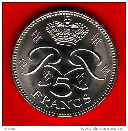 MONACO...QUALITE  **** 5 FRANCS 1982 RAINIER III  **** EN ACHAT IMMEDIAT !!! - 1960-2001 New Francs