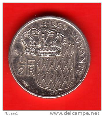 **** MONACO - 1/2 FRANC 1965 - DEMI FRANC 1965 - RAINIER III **** EN ACHAT IMMEDIAT !!! - 1960-2001 Neue Francs