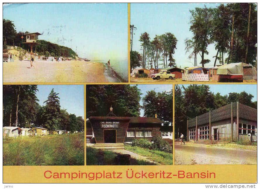 Deutschland, Mecklenburg-Vorpommern, Campingplatz ückeritz-Bansin,kr.Wolgast, Auto Trabant,.. Gelaufen Ja - Wolgast