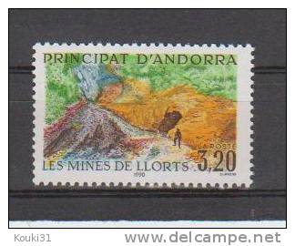 Andorre YT 386 ** : Mines - Unused Stamps