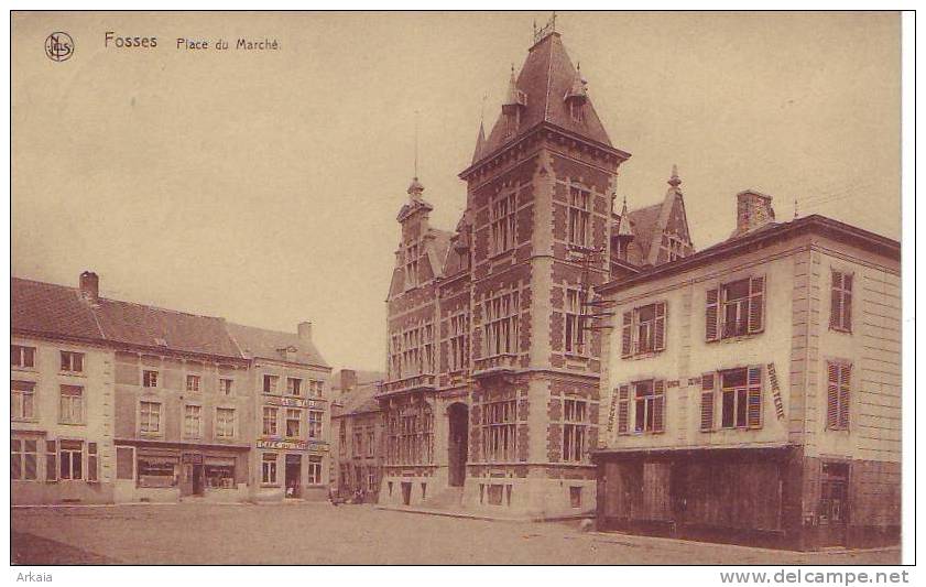 FOSSES = Place Du Marché (Nels) écrite - Fosses-la-Ville