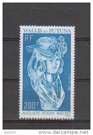 Wallis Et Futuna YT 395 ** : Rodin - 1990 - Ongebruikt