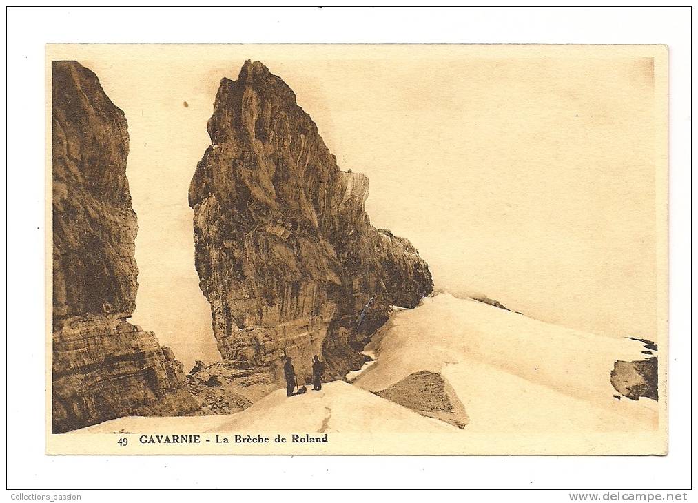 +++cp , ALPINISME , GAVARNIE , écrite , Ed Cie Alsacienne Des Arts Photomécaniques - Alpinisme