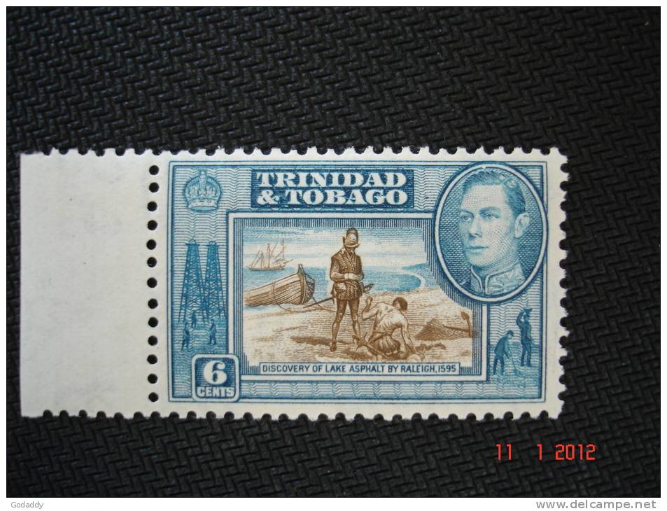 Trinidad &Tobago  1938  K.George VI   6c    SG250   MNH - Trinidad Y Tobago