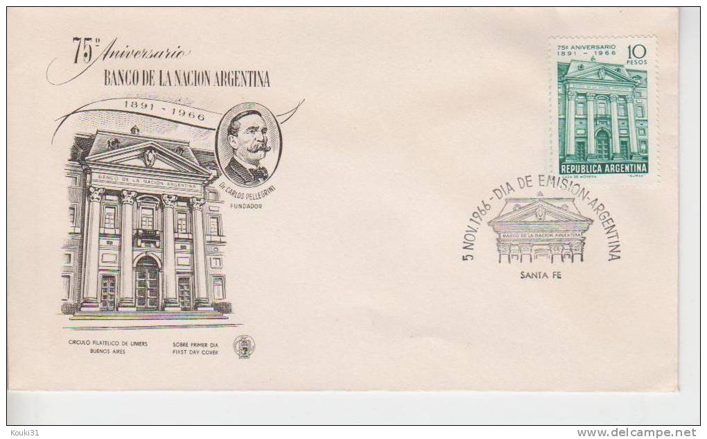 Argentine YT 774 FDC : Banque - FDC