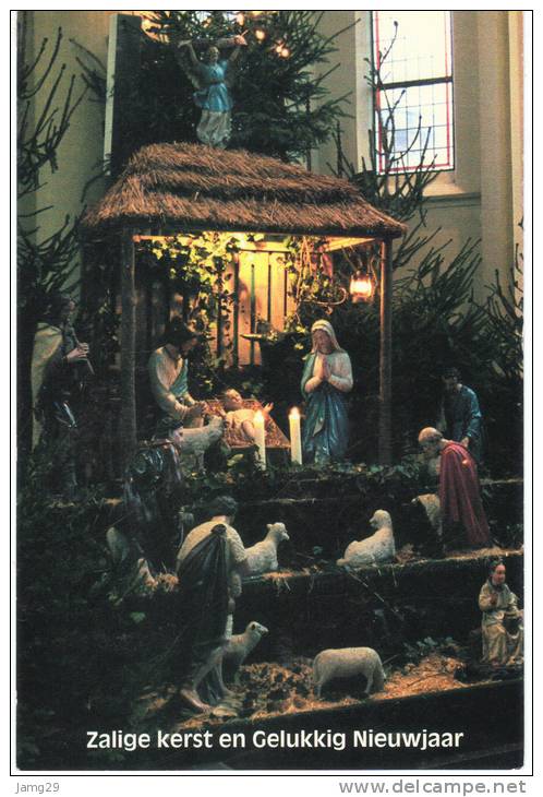 Nederland/Holland, Harlingen, Kerstgroep St. Michaëlkerk, 1997, Versie 1 - Harlingen