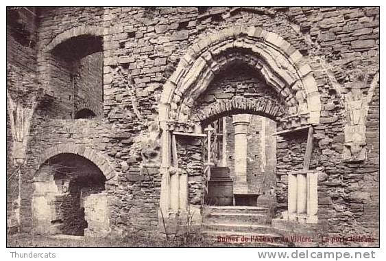 RUINES DE L'ABBAYE DE VILLERS ** LA PORTE TRILOBEE - Villers-le-Bouillet