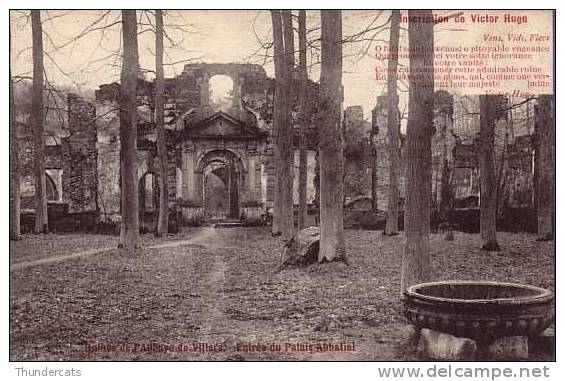 RUINES DE L'ABBAYE DE VILLERS ** ENTREE DU PALAIS ABBATIAL - Villers-le-Bouillet