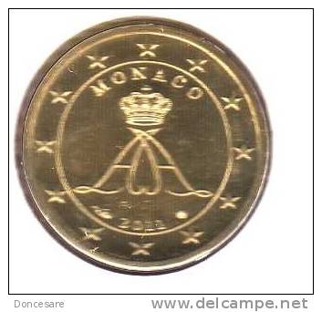 ** RARE 10 Cent  MONACO 2011  ALBERT II   ** - Monaco