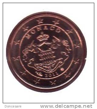 ** RARE 1 Cent  MONACO 2011  ALBERT II   ** - Monaco