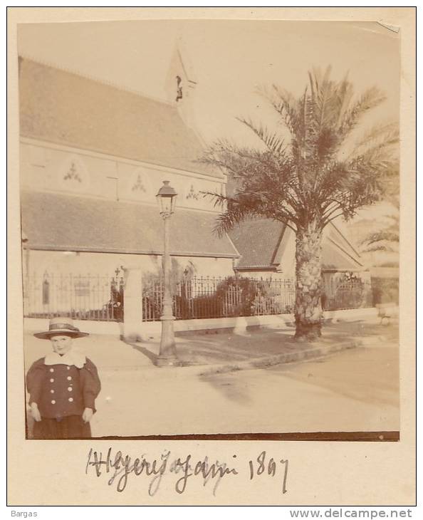 14 Photos 1897 Hyères Eglise  Famille Roze Jacquemin - Anciennes (Av. 1900)