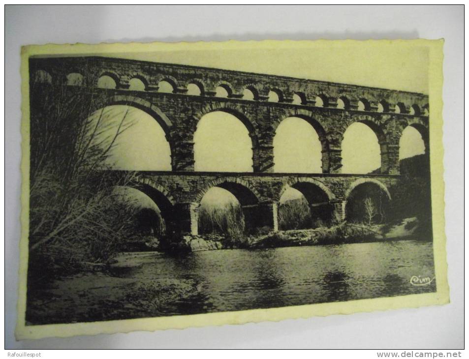 Cpsm Pont Du Gard - Remoulins