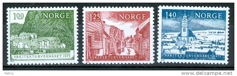 Norvegia 1975 Architettura MNH - Lot. 341 - Neufs