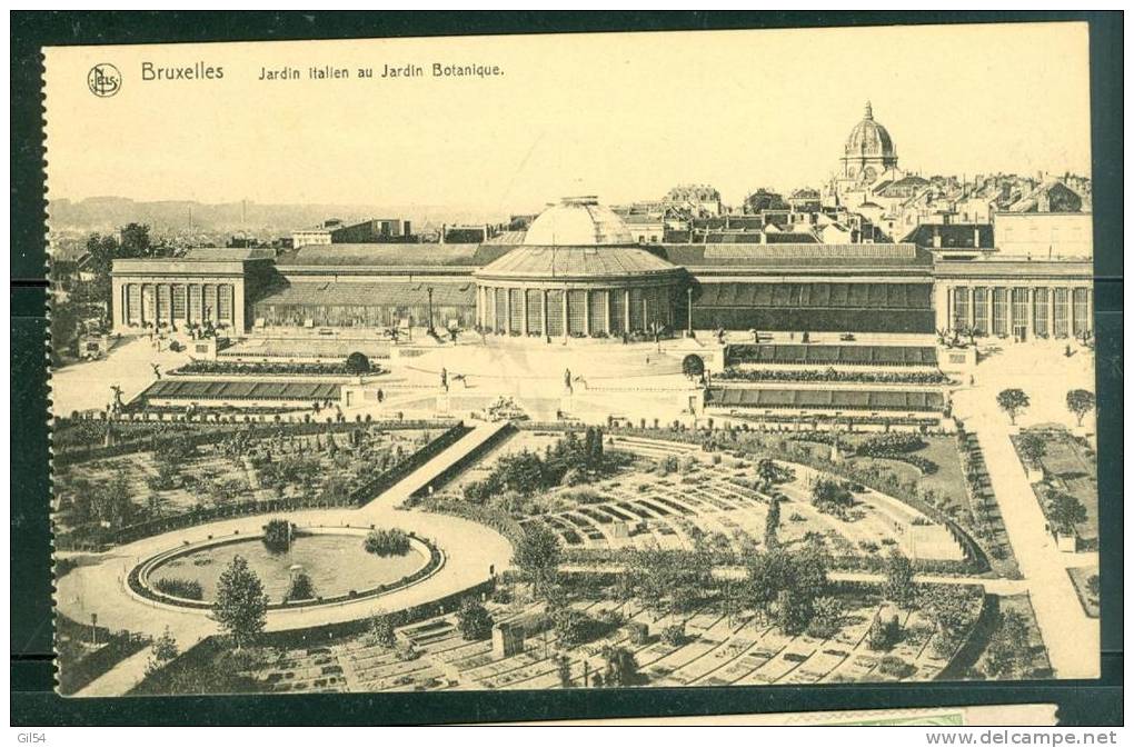 Bruxelles Jardin Italien Au Jardin Botanique - Tg42 - Forêts, Parcs, Jardins