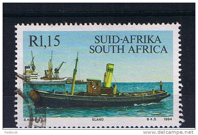 RB 825 - South Africa 1994 Tugboats - R1.15 "Eland" &amp; Freighter At Wharf - Fine Used Stamp SG 847 - Maritime Ship Th - Other & Unclassified