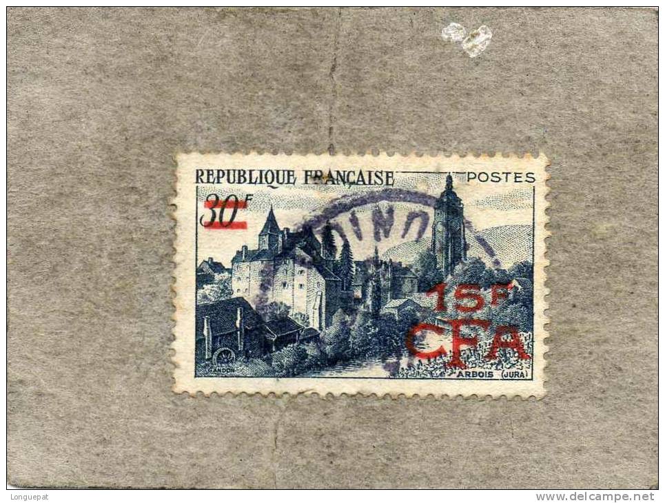 REUNION : Timbre De 1945-51 De France : Arbois Surchargé - - Usati