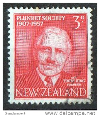 New Zealand 1957 Plunket Society 3d Used - Gebraucht